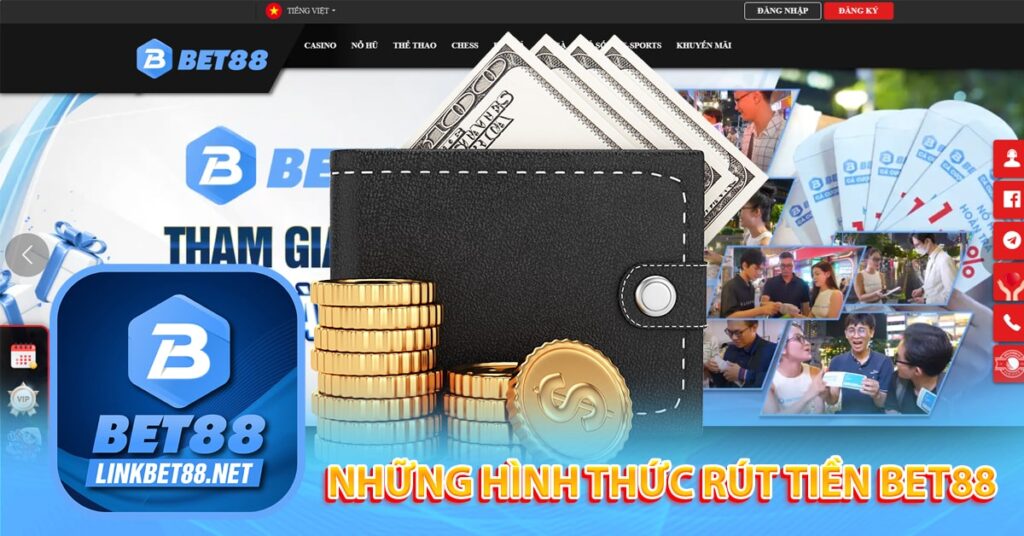 Những hình thức rút tiền