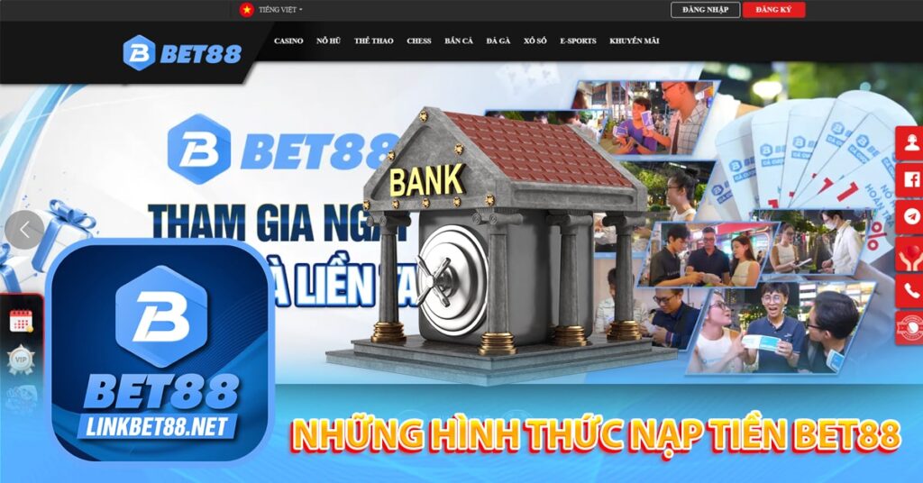 Những hình thức nạp tiền