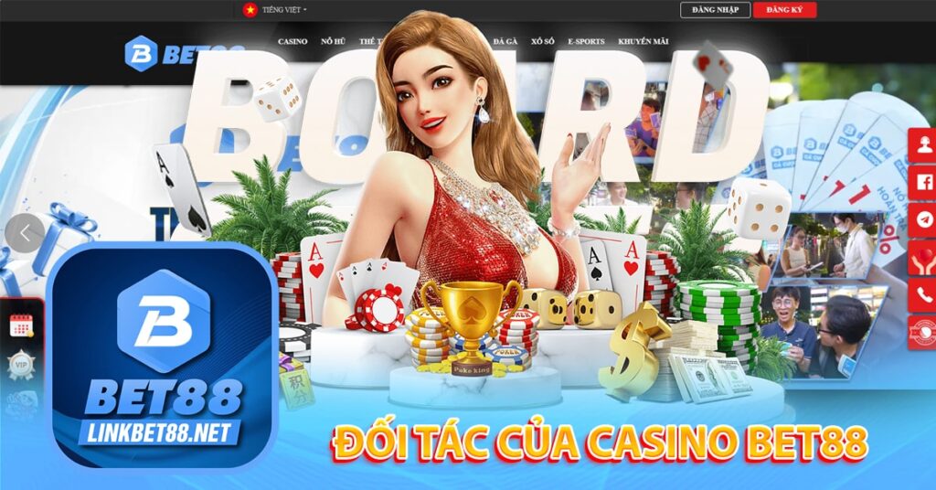 Đối tác của casino Bet88